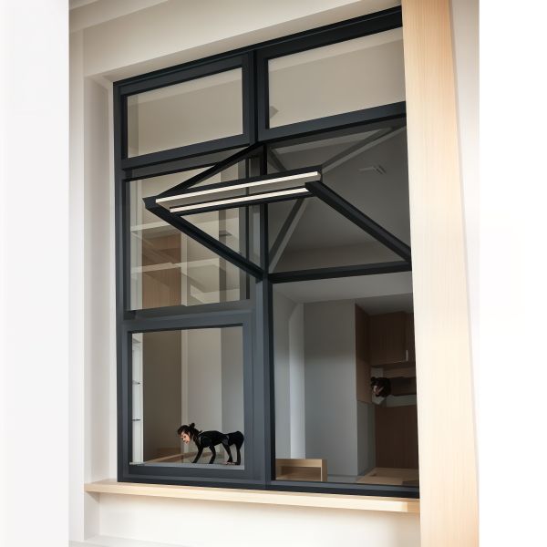 Quality Contemporary Custom Bifold Windows Aluminum Glass Sliding Folding Window for sale