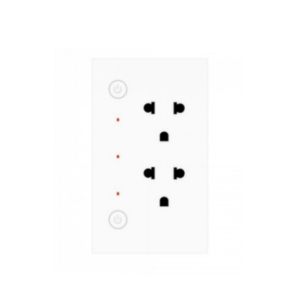Buy cheap Smart Home Electric Origin Type Power Wall Plug Socket 2 Plugs Connected Support App Remote Control from wholesalers
