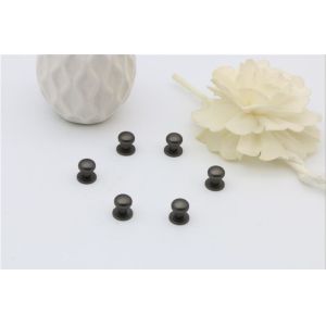 Buy cheap High quality brass material shiny gunmetal color metal 8 mm monk head rivets with screw from wholesalers