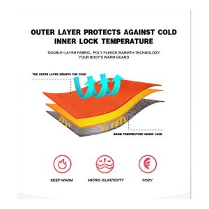 Customized Long Sleeve Windproof Thermal Cycling Jackets for Adults in S/M/L/XL