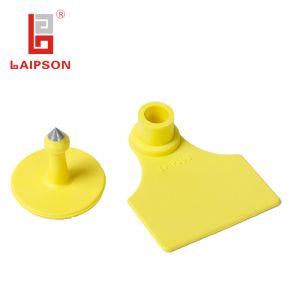 Buy cheap 48*41mm Animal Small Ear Tags , RFID Electronic Tag 5 Colors Available from wholesalers