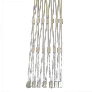 Buy cheap 20mm to 200mm Mesh Size Architectural Decorative Stainless Steel Wire Rope Mesh with Woven Technique from wholesalers