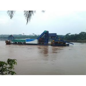 Buy cheap Diesel Power Diamond Dredge Hydraulic System With Pulsating Jigger product