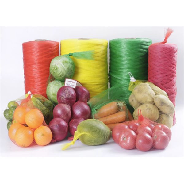 Quality 1kg Plastic Net Bag Fruit Vegetable Egg Sleeve Packaging for sale