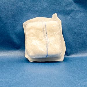 Buy cheap Seterlization 40s Abdominal Pads 26x13 Paper Silicone Wound Dressing Adults ISO Certified EOS Disinfecting Absorbent Feature from wholesalers