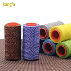 Abrasion-Resistant 150D Polyester Sewing Waxed Thread for Leather Hand Stitching