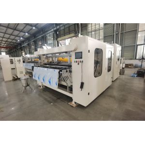 Buy cheap Glue Lamination Small Toilet Paper Roll Making Machine Kitchen Towel Rewinding Machine from wholesalers