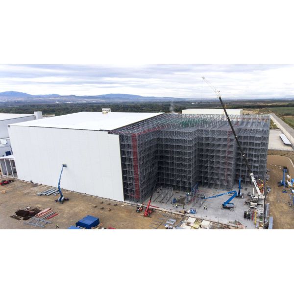 Buy cheap Automated Storage Retrieval High Rise Racking System Pallet Barn from wholesalers