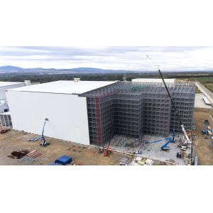 Buy cheap Automated Storage Retrieval High Rise Racking System Pallet Barn from wholesalers