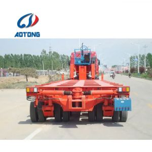 Multi Axles Bridge Girder Transport Semi-Trailer with Hydraulic Axis Steerable