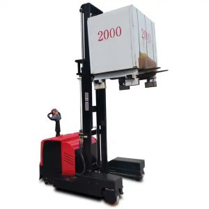 Buy cheap 1500kg-2000Kg Electric Pallet Stacker 3m Lifting Height Multi Directional Narrow Aisle from wholesalers