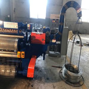 Buy cheap 7ft Width Dimetric Mesh Iron Wire Manufacturing Machine Crossing Fences from wholesalers