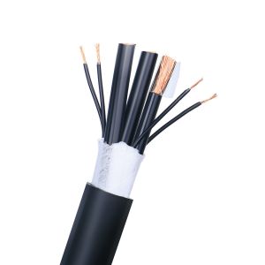 Smooth Copper Tube Conductor Communication Coaxial Cable with Tinned Wire Core
