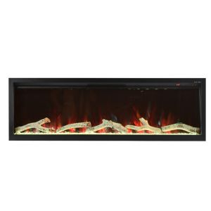 2800mm Built-in Electric Fireplace 750-Watt / 1500-Watt Three Diming LED Light