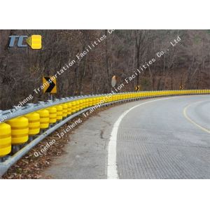 Buy cheap Anticollision Bridge Safety Roller Barrier With High Energy Absorption from wholesalers