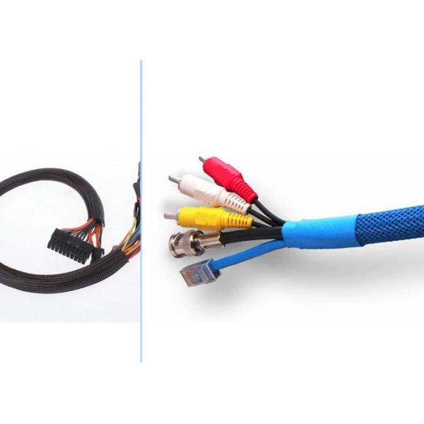 Buy cheap Flexo PET Expandable Braided Sleeving Fireproof Wire Harness Management Usage from wholesalers