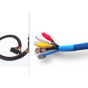 Buy cheap Flexo PET Expandable Braided Sleeving Fireproof Wire Harness Management Usage from wholesalers