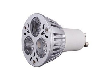Buy cheap Energy Saving 85 - 265V / 50HZ / GU10 / 3W LED Spot Light Bulb for Shopping Malls Teashops from wholesalers