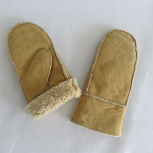 Buy cheap Cheap classical shearling snow mitten gloves from wholesalers