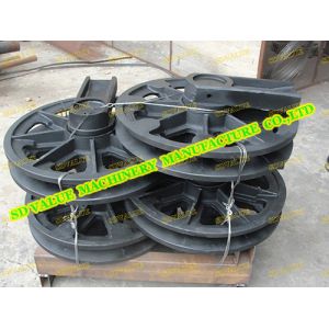 Buy cheap HITACHI SUMITOMO Crawler Crane SCX700-2 Front Idler Assy from wholesalers