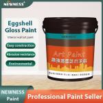 DIY Acrylic Eggshell Wall Coating for Bedroom and Living Room Home Decoration