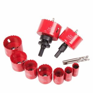 Buy cheap 3/4-2 1/2 HSS Bi-Metal Hole Saw Set with Mandrel & Adapter from wholesalers