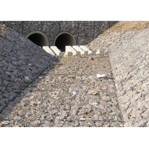 China Durable 1m-6m Gabion Wall Mesh High Tensile Strength 380-550n/Mm2 on sale