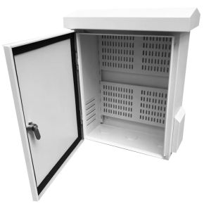 40cmx30cmx15cm Electrical Enclosure Cctv Power Supply Distribution Box White