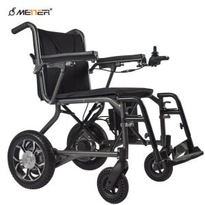 Buy cheap Lithium Battery Lightweight Foldable Wheelchair 125kg Load With Brushless from wholesalers