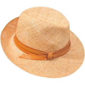 Buy cheap STRAW HAT WITH DOUBLE WRAPPED RIBBON from wholesalers