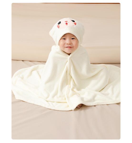 Buy cheap Quick-Drying Children's Coral Velvet Bathrobe Suitable for Home in Autumn and Winter from wholesalers