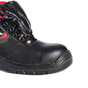 Buy cheap Customization Middle Cut Safety Shoes with BK Mesh Lining and Rubber EVA Outsole Material from wholesalers
