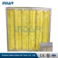 Buy cheap 4 Bags Industrial HEPA Filter , G3 Pocket HEPA Pre Filter For HVAC Air product