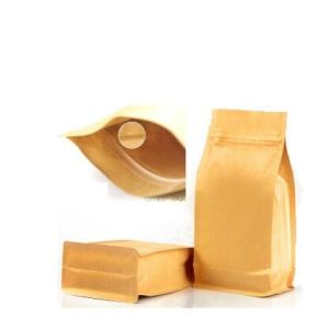 Buy cheap Custom Order Free Standing k Clear Window Food Packaging Kraft Paper Bags For Crepes from wholesalers