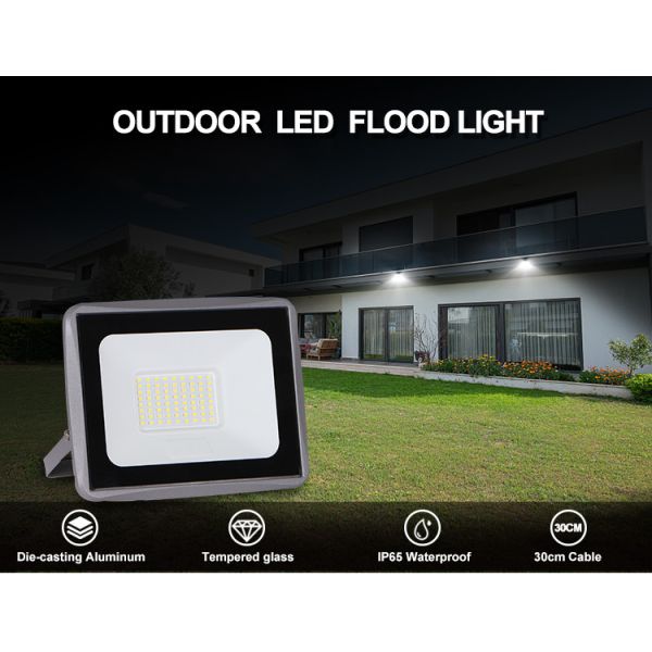 Modular Outdoor LED Flood Lights 10w 20w 30w 50w 220v Aluminum Waterproof Smd