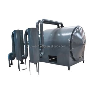 Charcoal Making Equipment Carbonization Kiln with Electric Control Cabinet