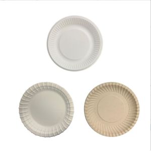 Buy cheap Disposable Biodegradable Party Plates 7" Sugarcane Paper Plates from wholesalers