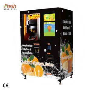 Buy cheap Fresh Orange Juice Vending Machine Smart Extractor Customized Color from wholesalers