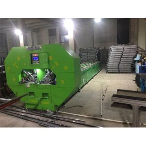 Square Pipes 100mm Maximum Punching Thickness Automatic Punching Machine