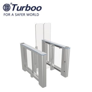 Access Control Swing Turnstile Barrier Speed Gate High Security With Servo Motor