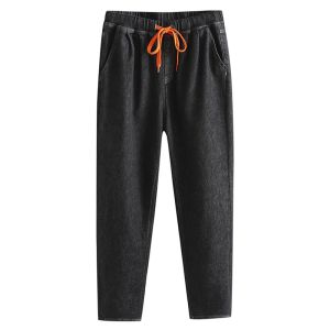 Buy cheap OEM Factory Casual Woman Drawstring Waist Jogger Denim Jean from wholesalers