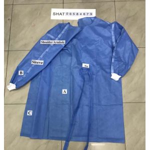 Buy cheap Non Woven Fabric Blue breathable Disposable Protective Coveralls from wholesalers