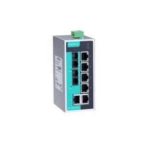 Buy cheap Economical industrial Ethernet switch Moxa EDS-208A 8-port unmanaged switch from wholesalers