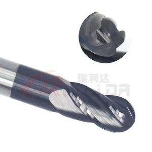 Buy cheap 1/4 6mm Ball Nose Cutter Suppliers Hrc55 Tungsten Steel Milling Cutter 4f 4x1 from wholesalers