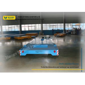 Buy cheap Blue Towed Cable Automated Guided Vehicles / Electric Transfer Cart 4t from wholesalers