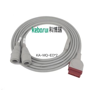 Buy cheap Dual IBP adapter Cable Compatible For GE Marquette Monitor to Edwards Transducer from wholesalers