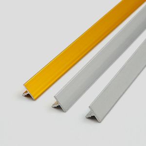 Buy cheap T - Shaped Aluminium Tile Trim Profiles Dirt Resistant from wholesalers