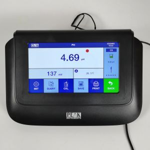 -2-19.99 pH Measurement Range 7 Inch Color Capacitive Touch Screen Lab Digital
