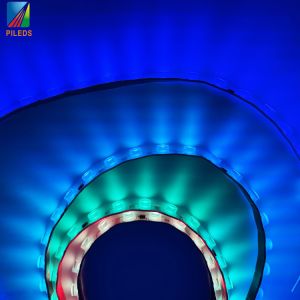 Buy cheap SPI Smart Strip Light DC24V SMD5050 RGB USB Flexible LED Wall Washer 48LEDs/m IP20 IP67 Lens Series Addressable DMX New Version from wholesalers