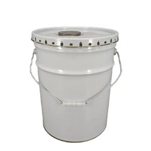 Buy cheap Rust Proof Metal Paint Tinplate Pail With Removable Lid 10-50L from wholesalers